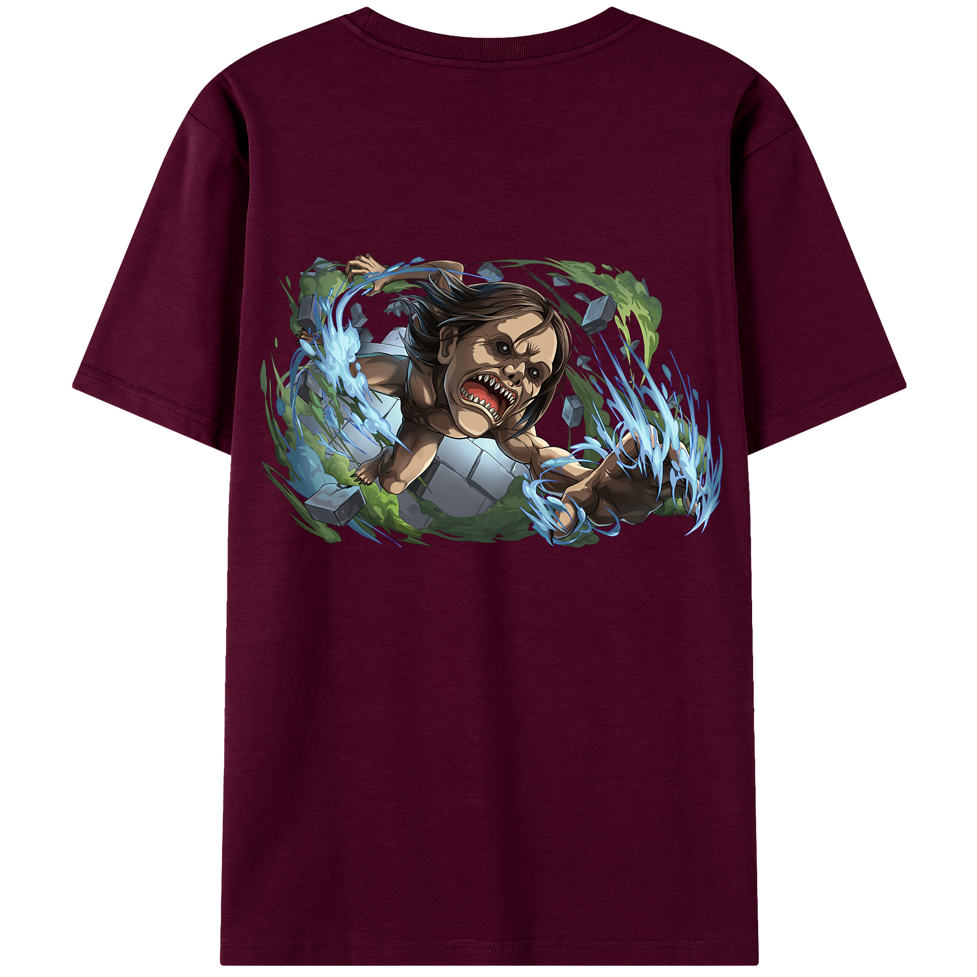 （画像用） 進撃の巨人 Attack on Titan レディース半袖Tシャツ(バックプリント)